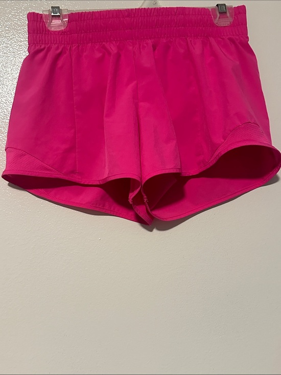 Athetic Other - Girls' Hot Pink Athletic Shorts with Elastic Waist